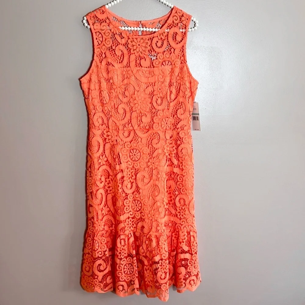 Nanette Lepore Sleevless Flounce Dress - Picture 2 of 8